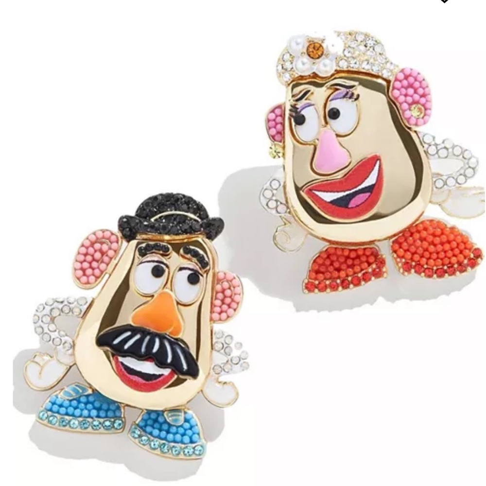 Pixar BaubleBar Toy Story Mr & Mrs Potato Head Earrings